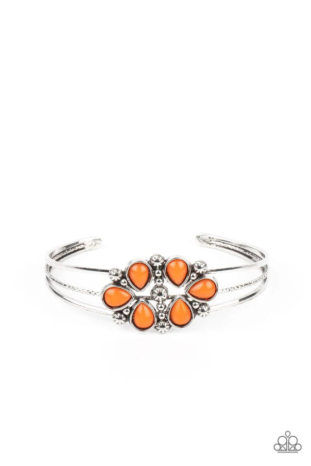 Paparazzi Taj Mahal Meadow Orange Bracelet