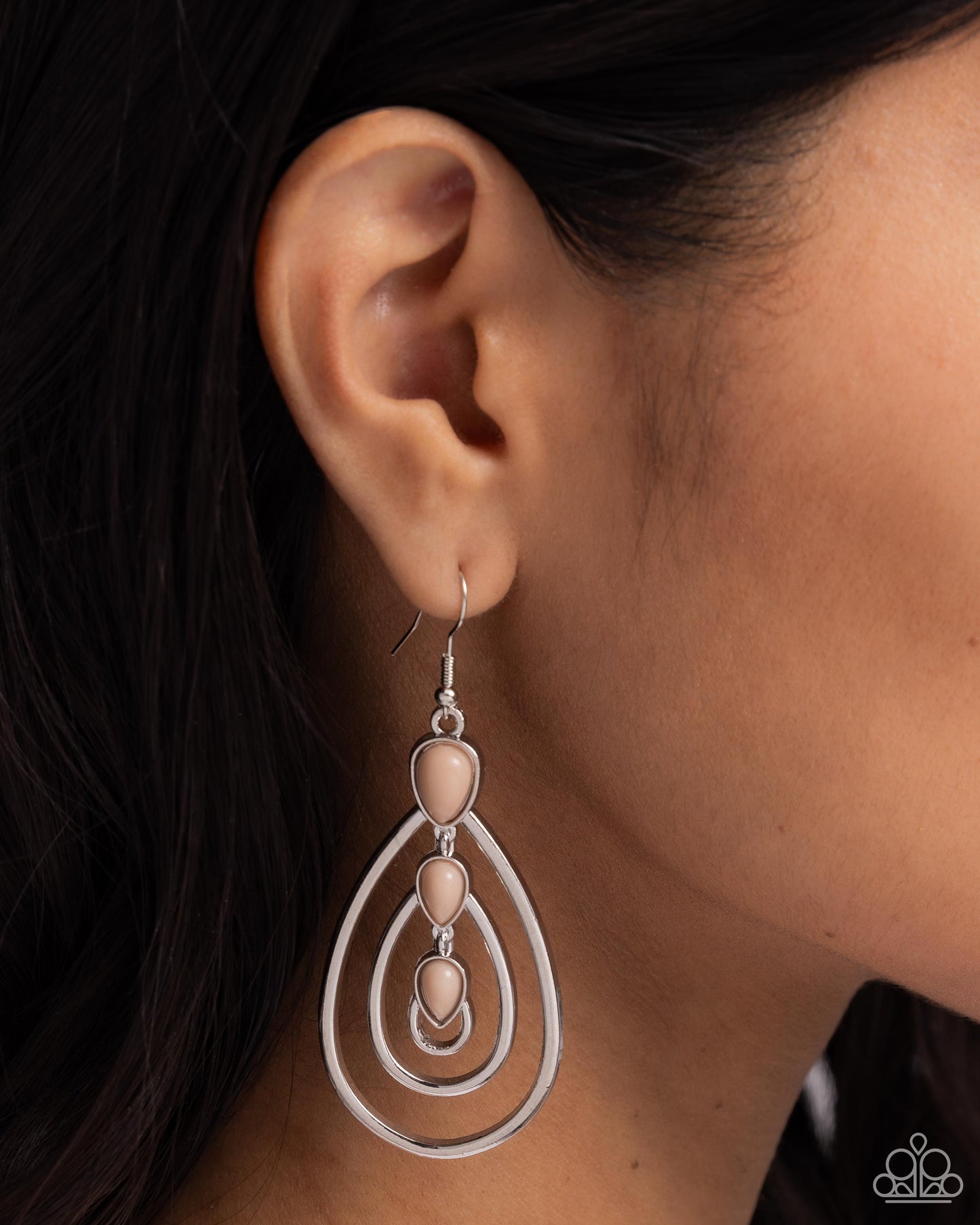 Paparazzi - Sweat and TIERS - Brown Earrings