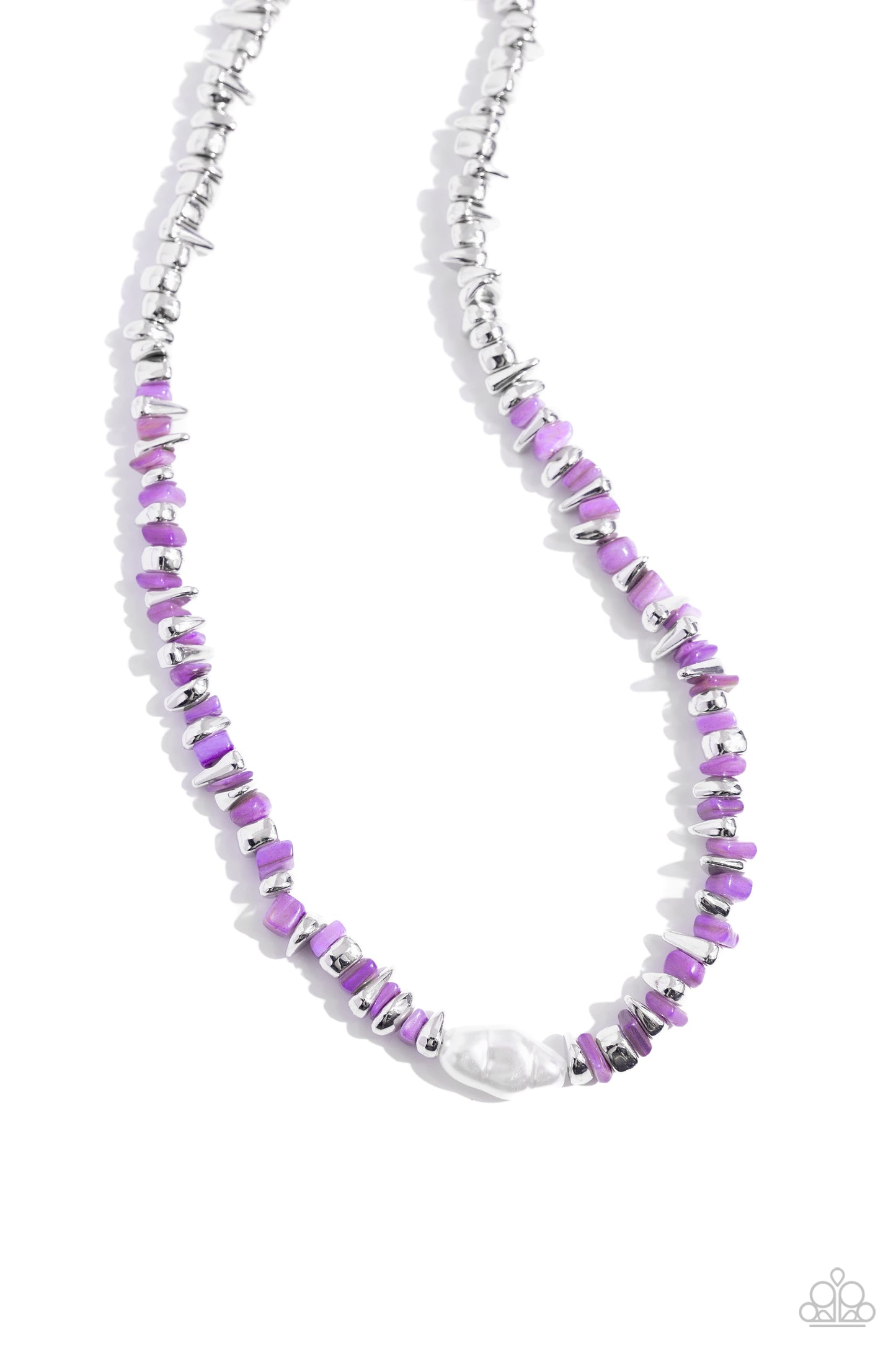 Seasonal Socialite - Purple - Paparazzi Necklace