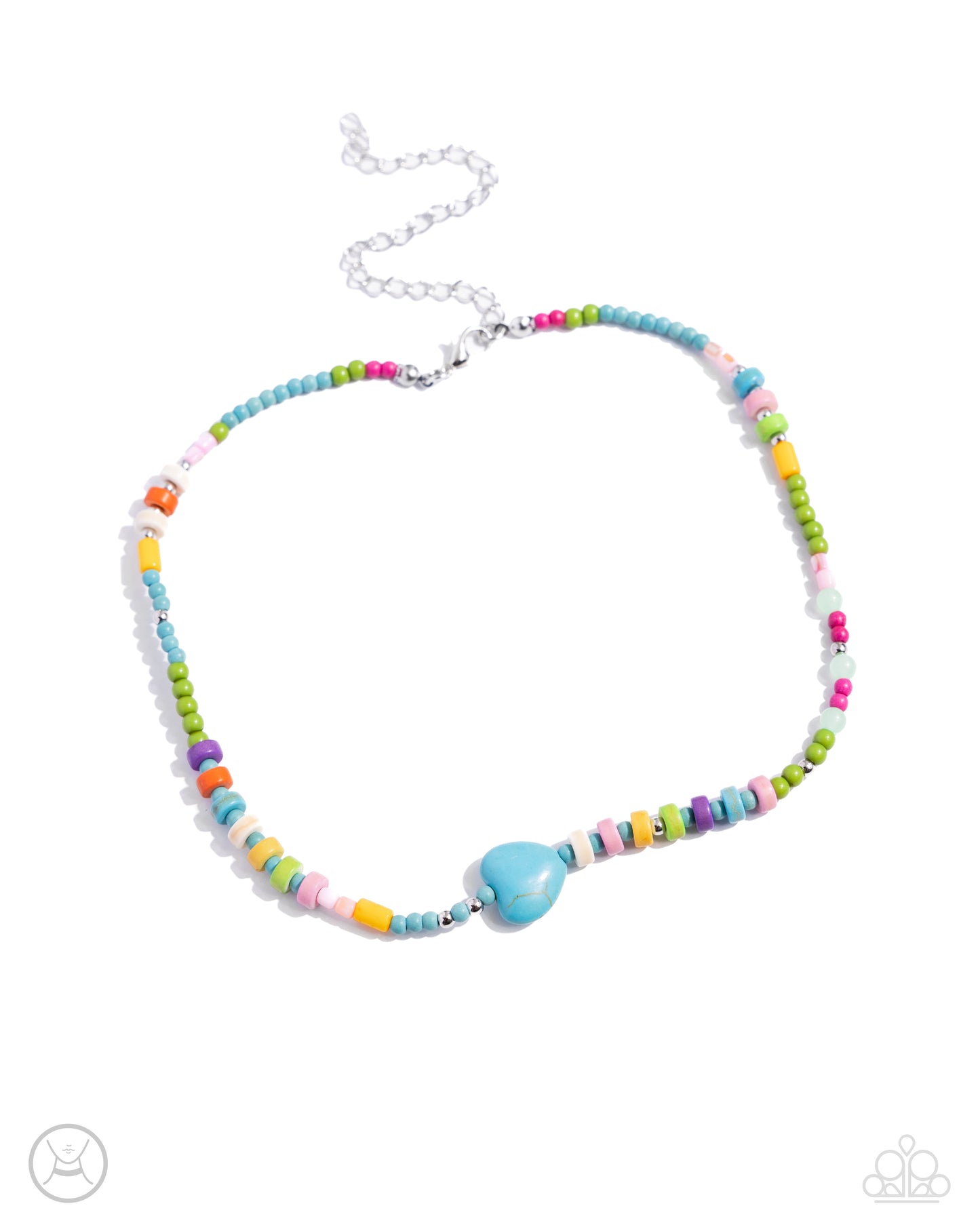 Paparazzi Y2K Energy Blue Necklace