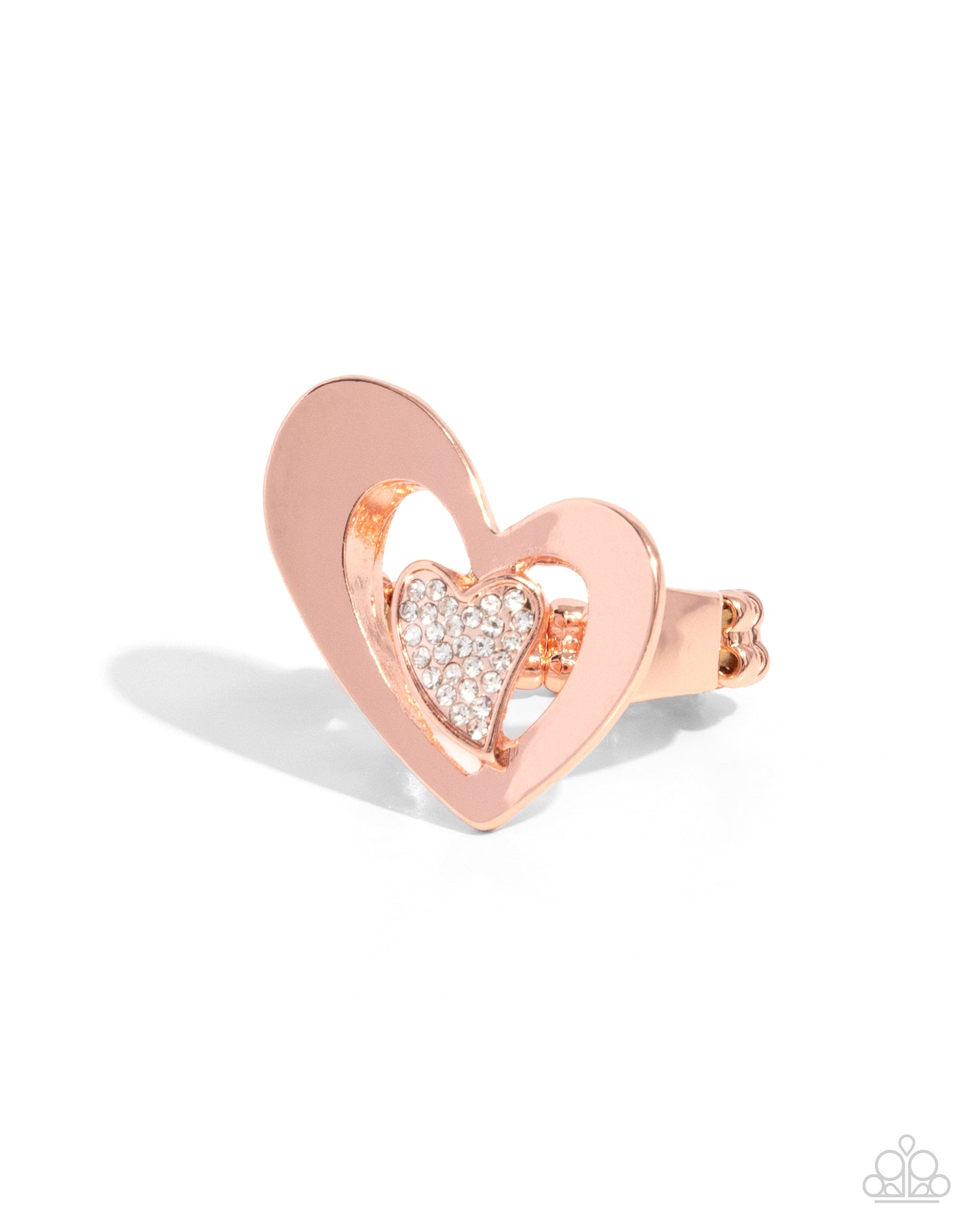 Paparazzi - Abstract Amor - Copper Ring