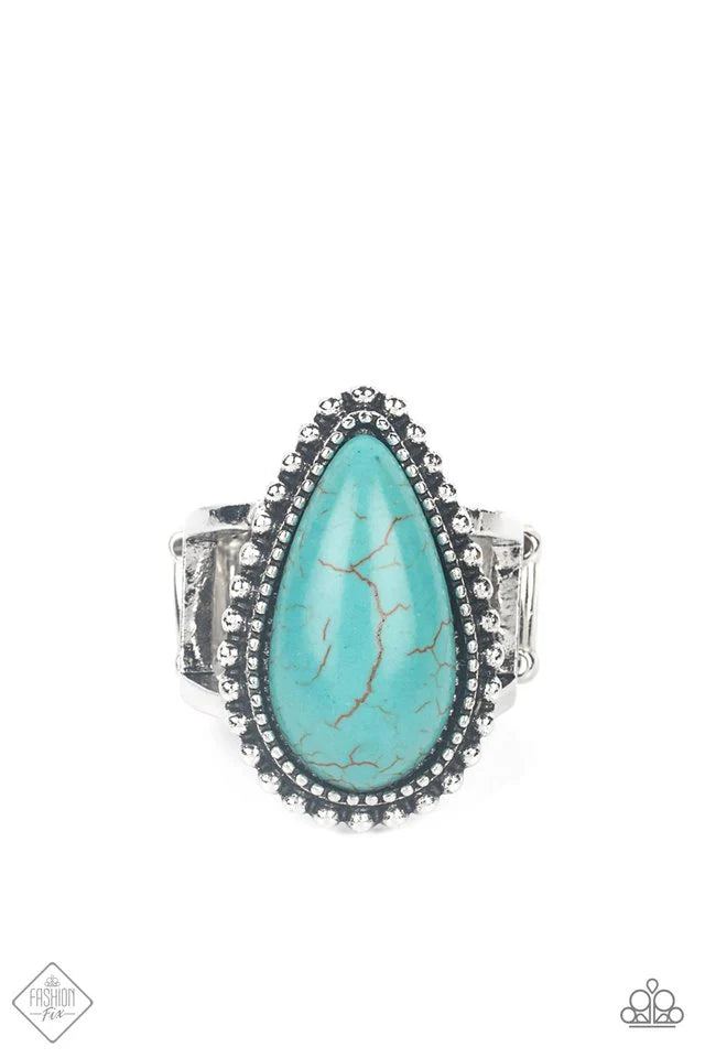 Paparazzi Ring ~ Urban Elements - Blue