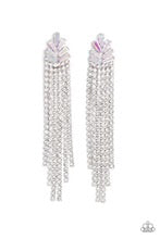 Paparazzi - Overnight Sensation - White November Life of the Party Earrings