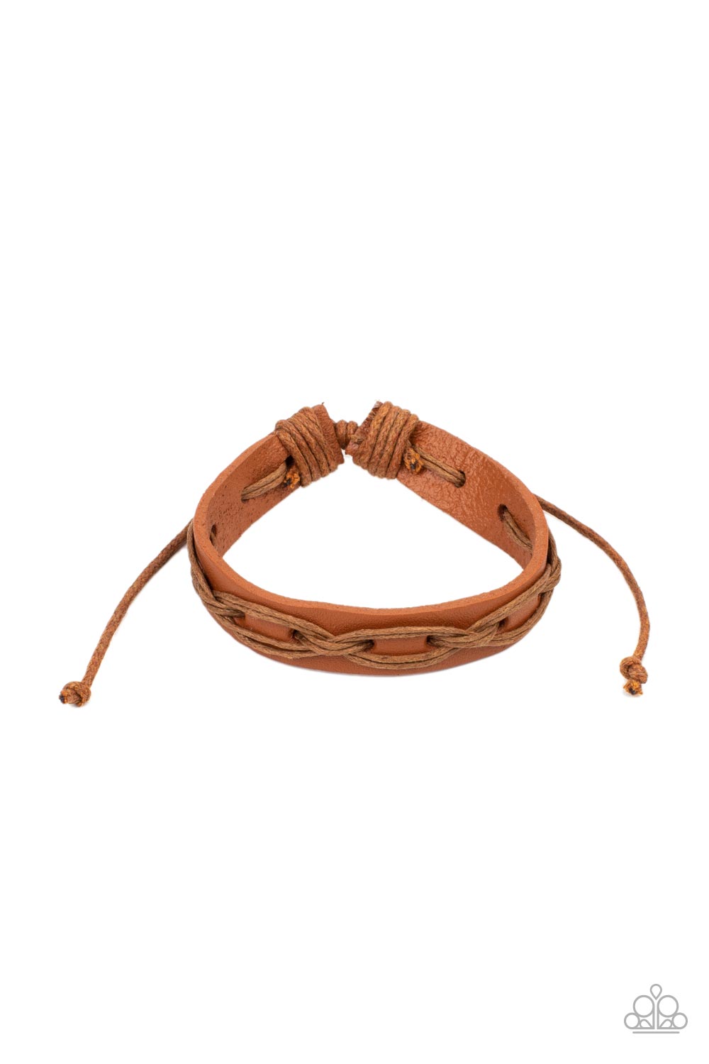 Paparazzi Macho Mystery Brown Urban Bracelet