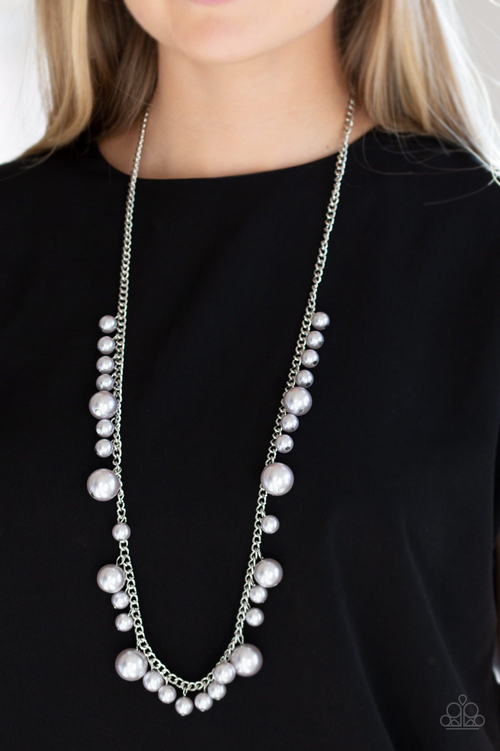 Paparazzi There's Always Room at the Top - Silver Necklace