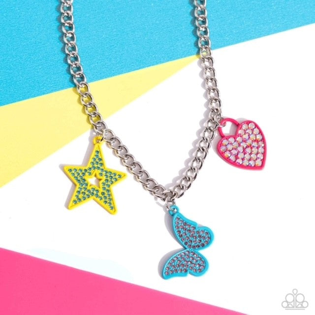 Paparazzi SENSATIONAL SHAPES - MULTI Necklace