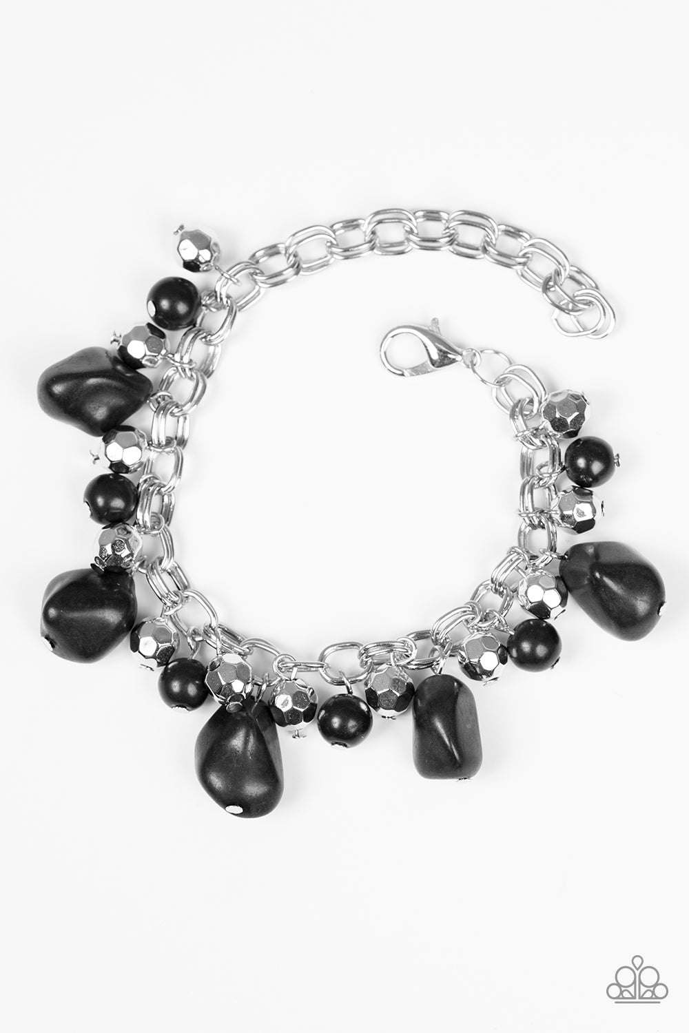 Practical Paleo - Black Bracelet Paparazzi