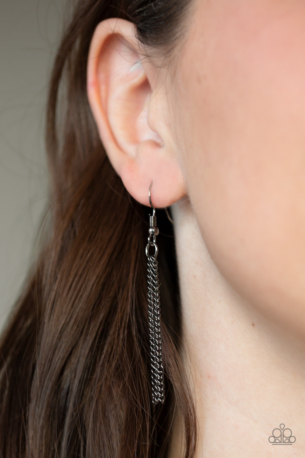 Paparazzi Artificial Arches Black Necklace