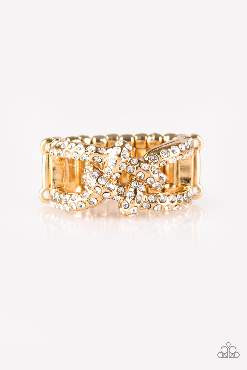 Can Only Go UPSCALE From Here - Gold Ring - Paparazzi