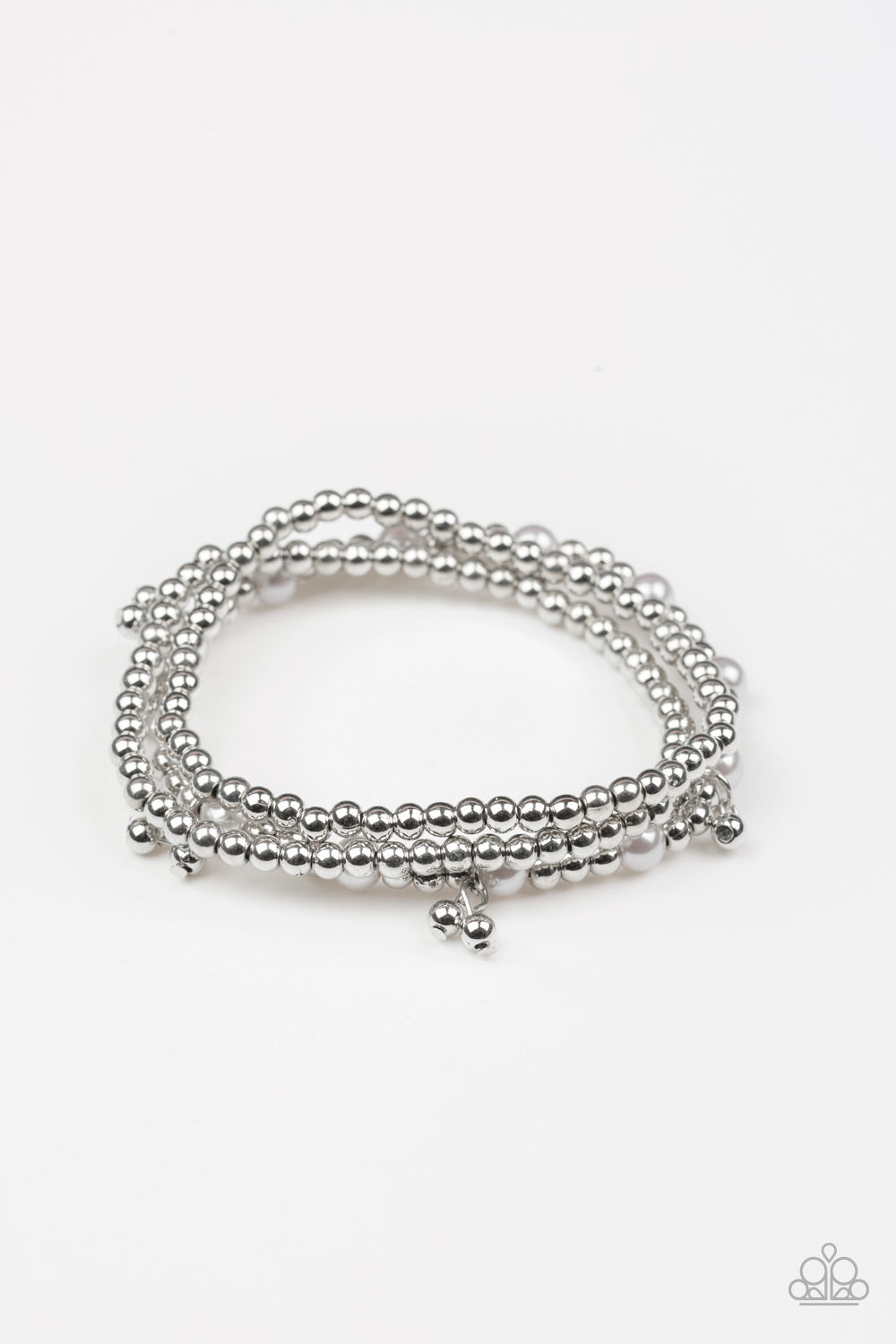 Paparazzi GRANDIOSE Slam - Silver Bracelet