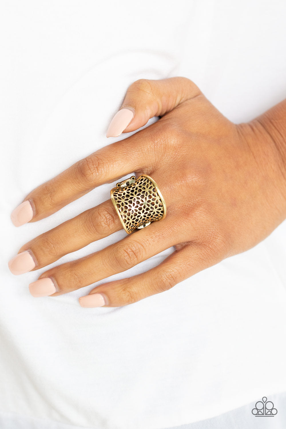 Paparazzi Garden Safari - Brass Ring