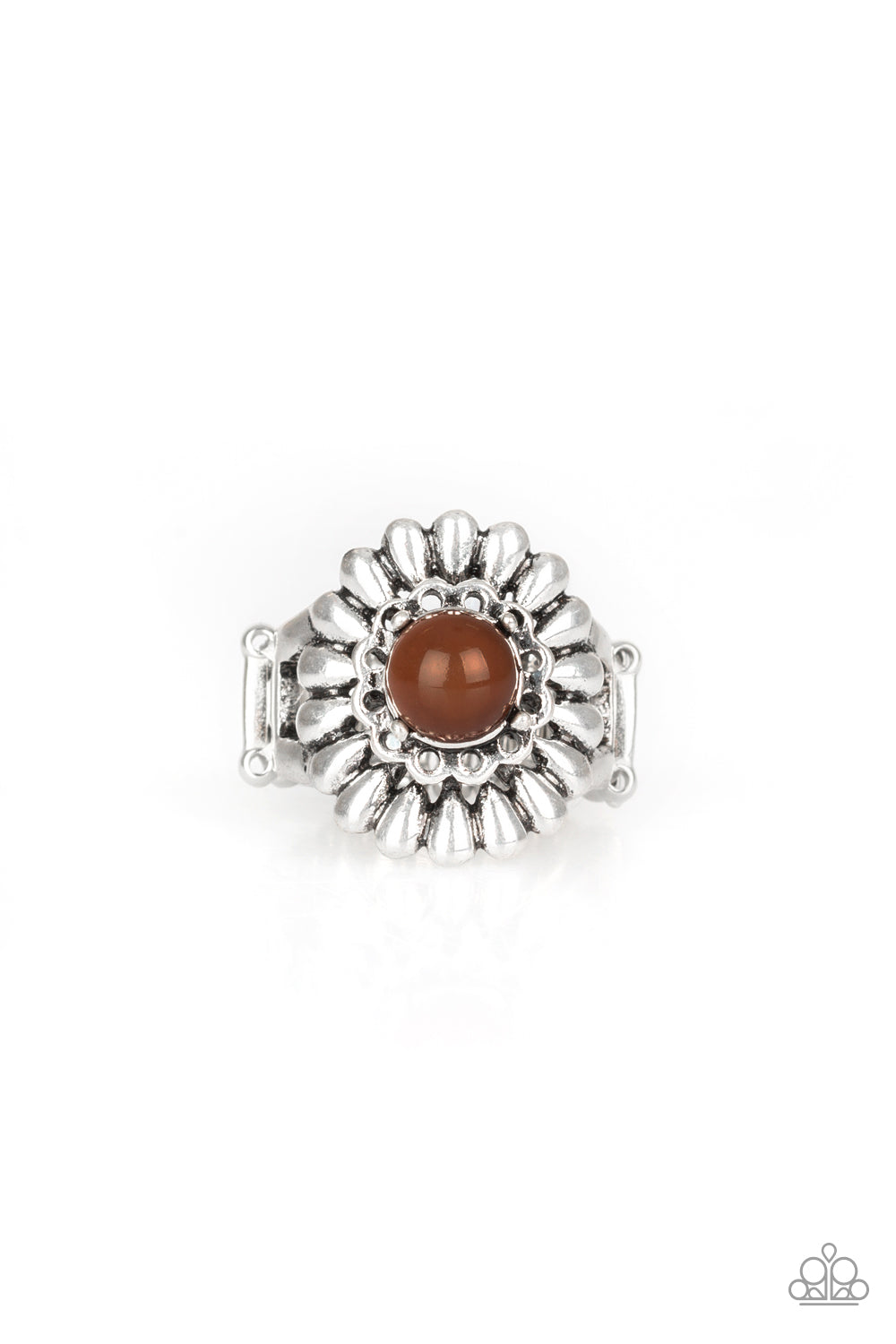 Paparazzi Ring - Poppy Pep - Brown