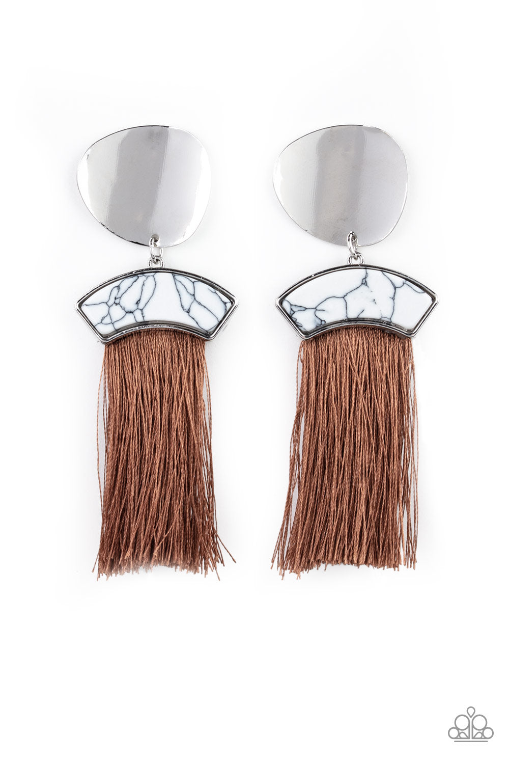 PAPARAZZI - Insta Inca - Brown Earrings