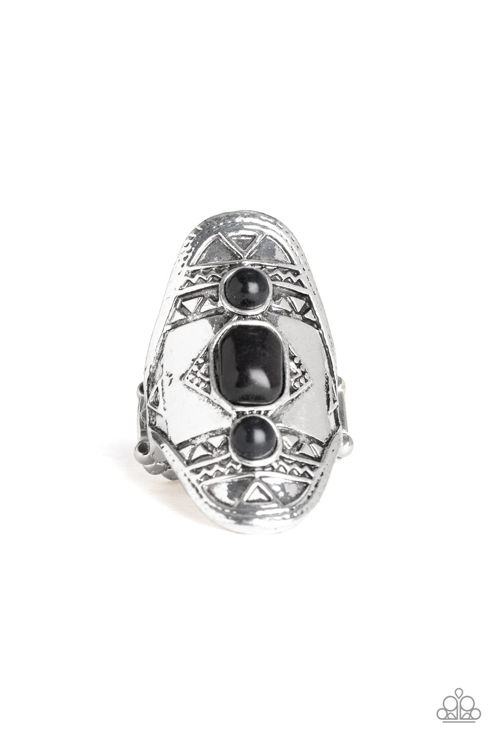 Desert Paint - Black Ring Paparazzi