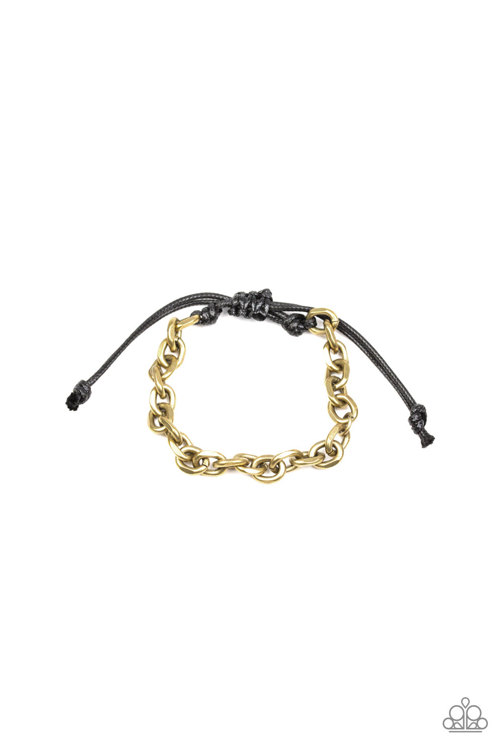 Rumble - Brass Urban BRASS (Bracelet)- Paparazzi