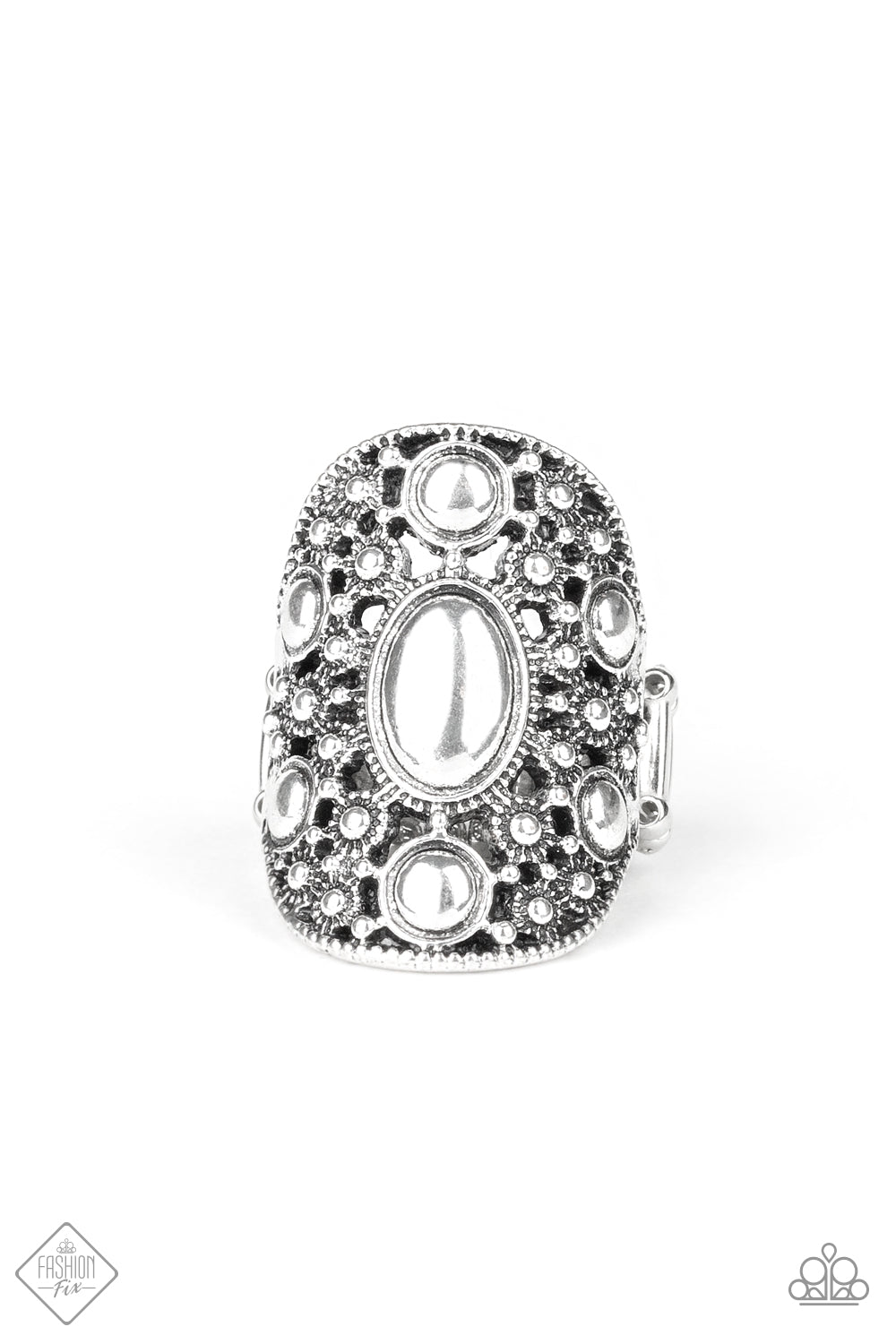 Paparazzi Maven Haven Solver Silver Ring