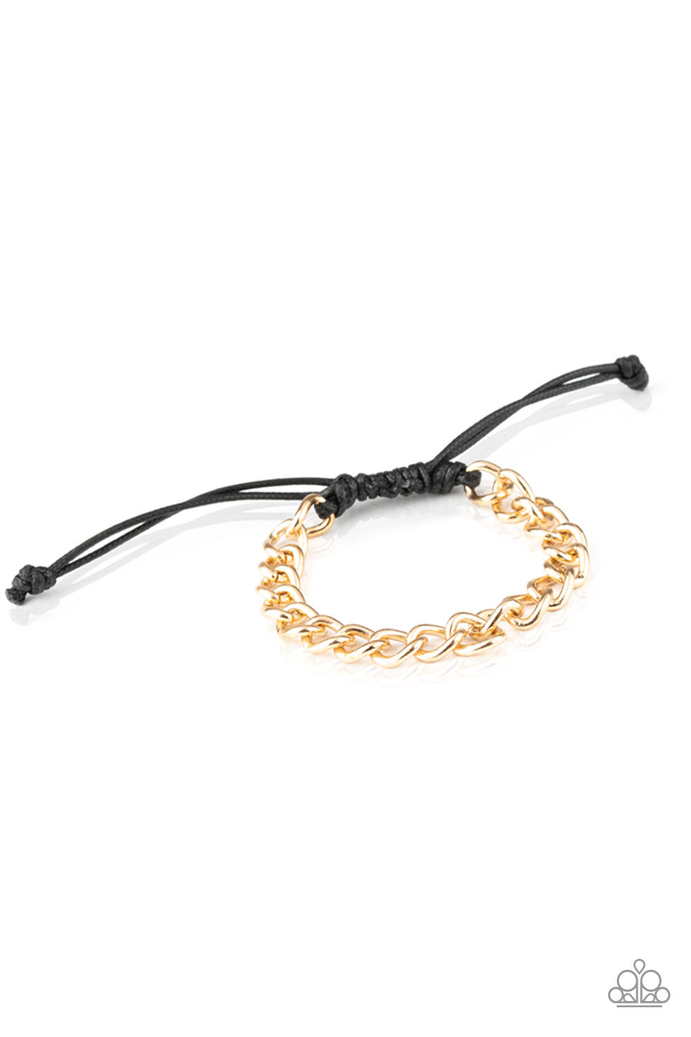 Sideline - Gold Urban Bracelet - Paparazzi