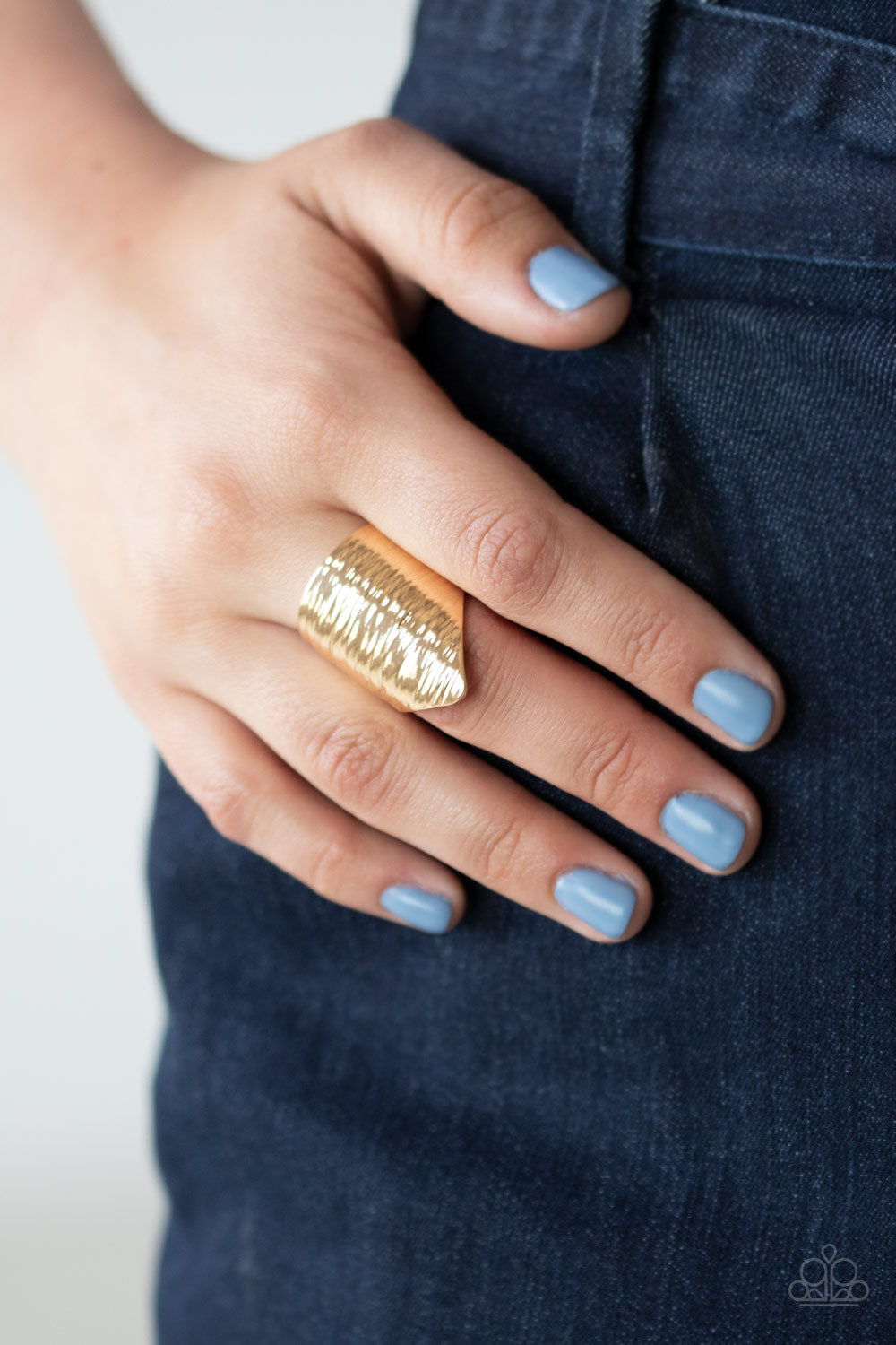 Paparazzi Make Your Mark Gold Ring