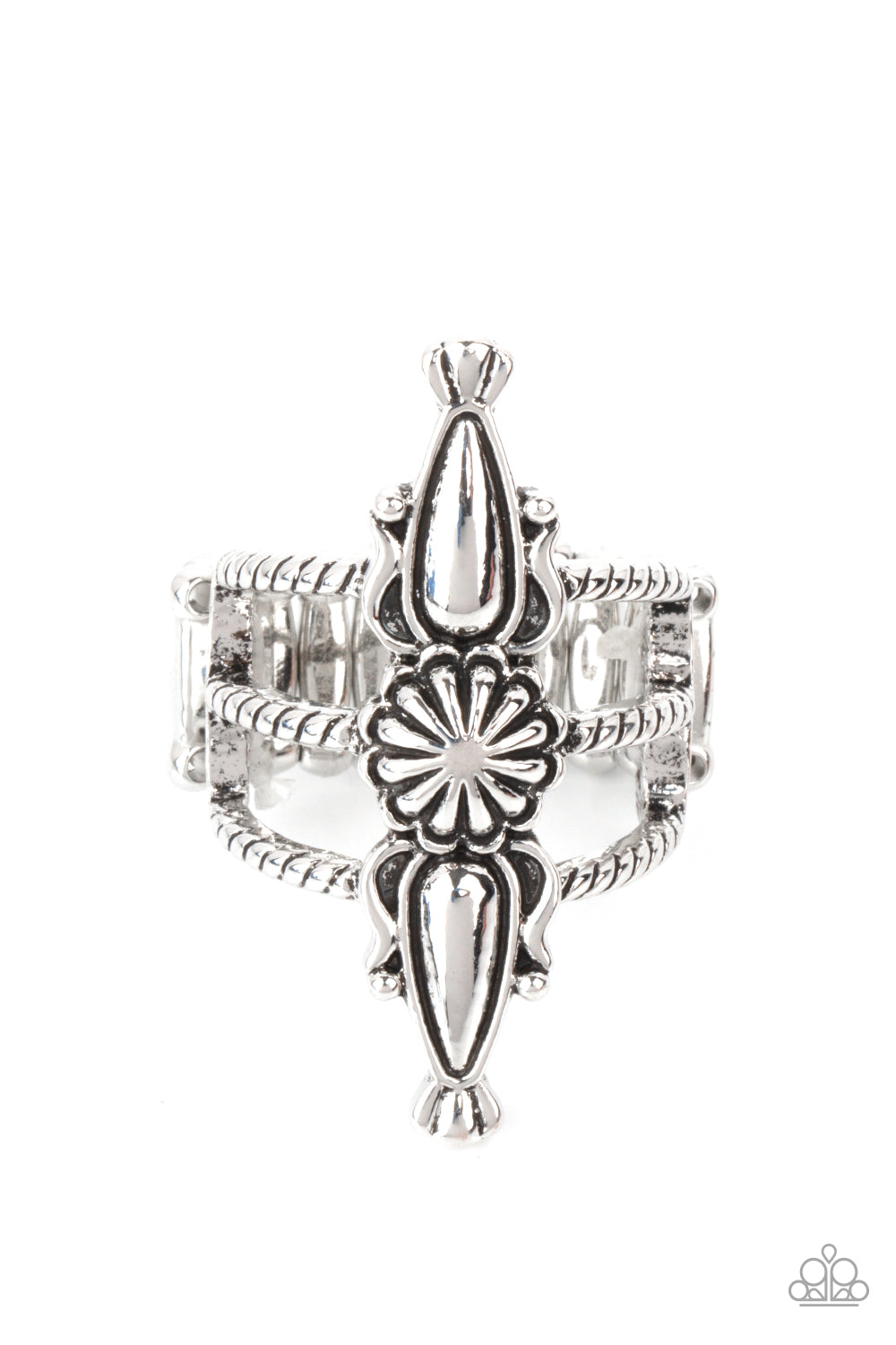 Paparazzi Westward Expansion Silver Ring