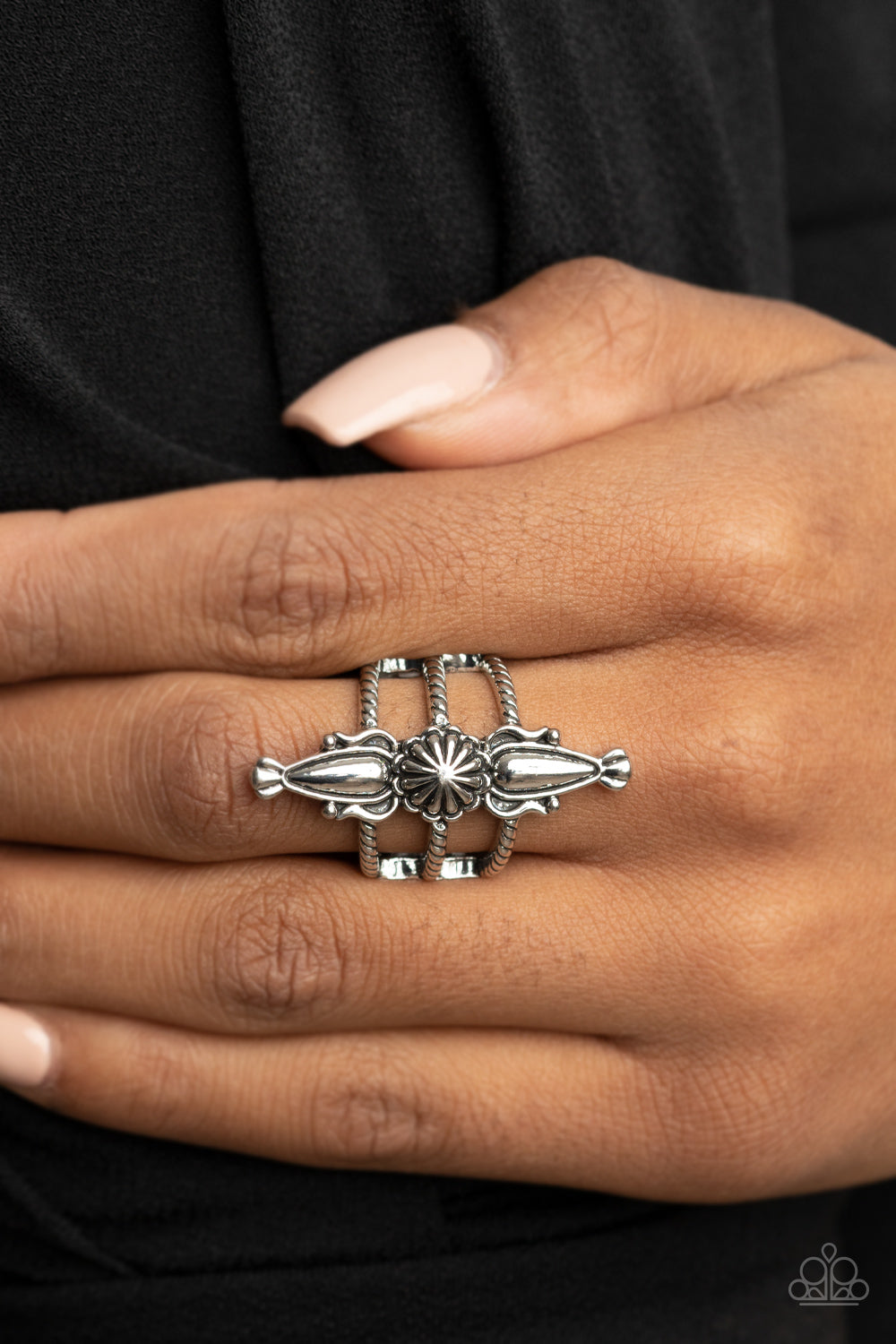 Paparazzi Westward Expansion Silver Ring