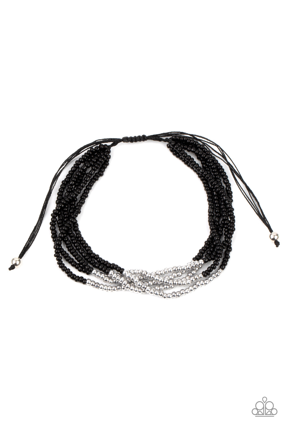 Paparazzi BEAD Bold - Black Bracelet