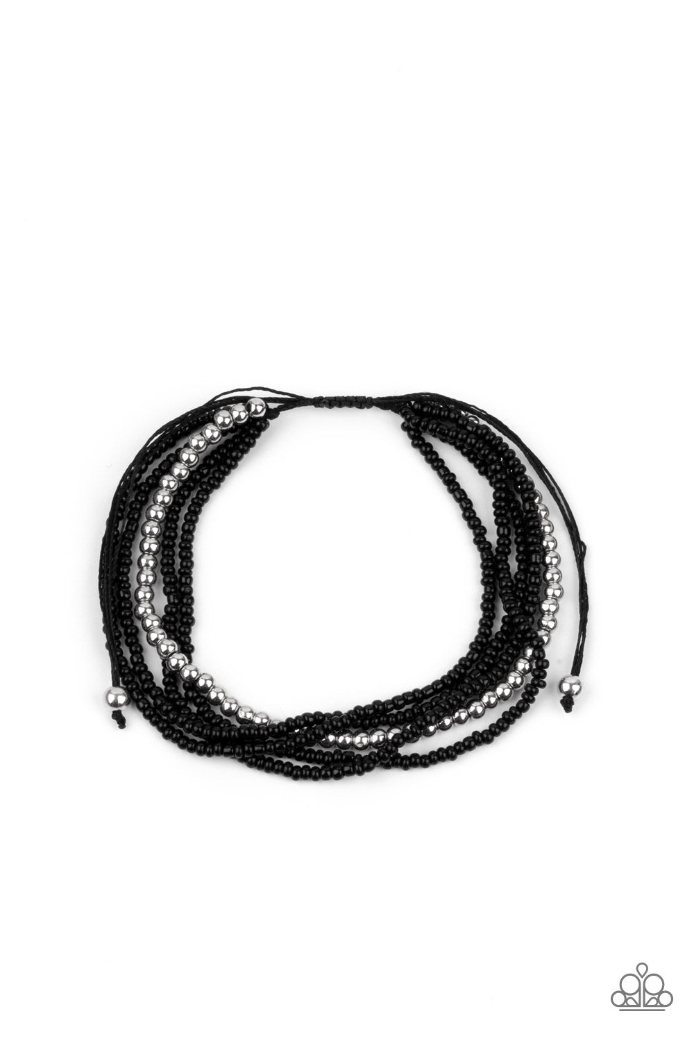 All Beaded Up - Black Paparazzi Bracelet
