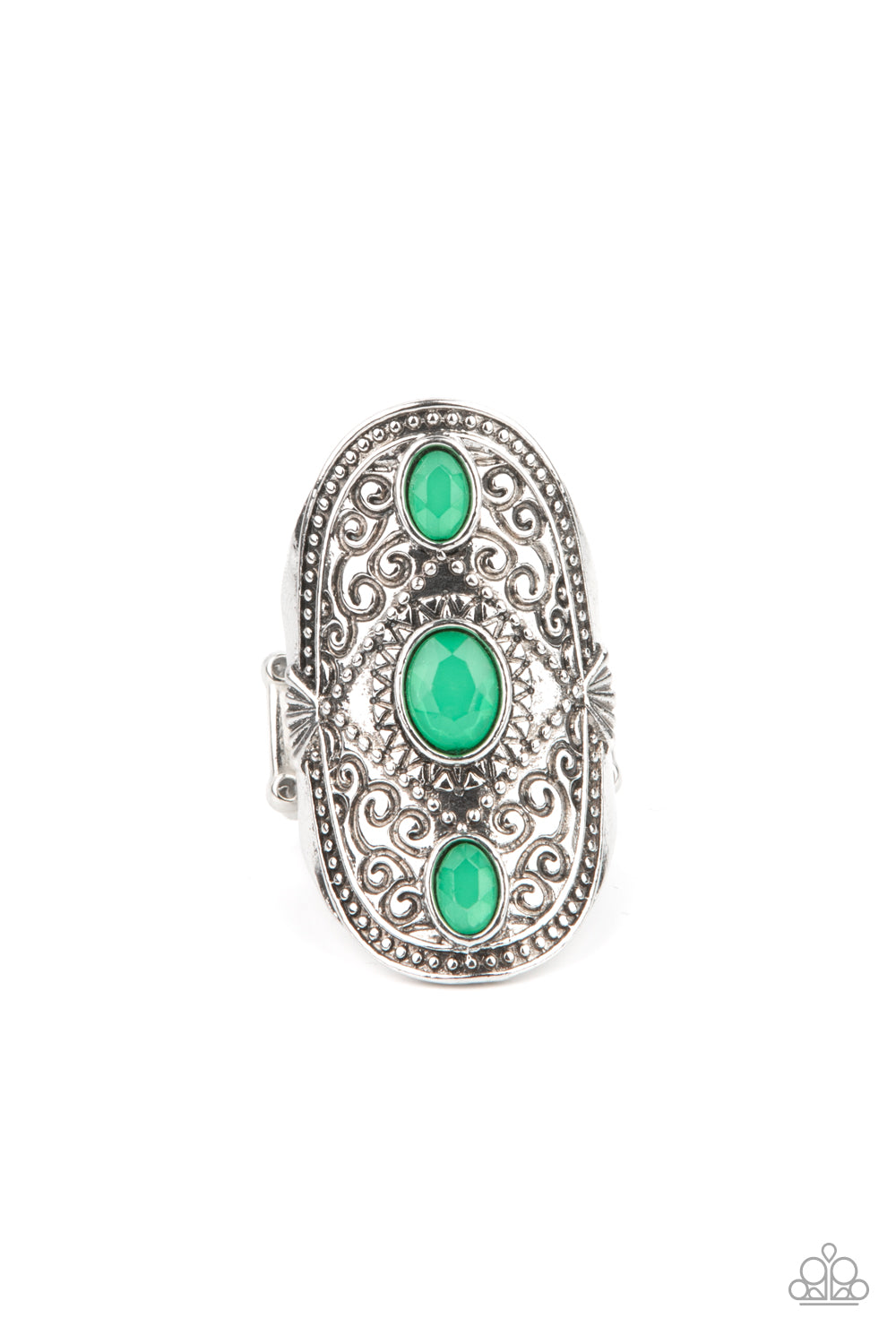 Paparazzi Promenade Paradise Green Ring