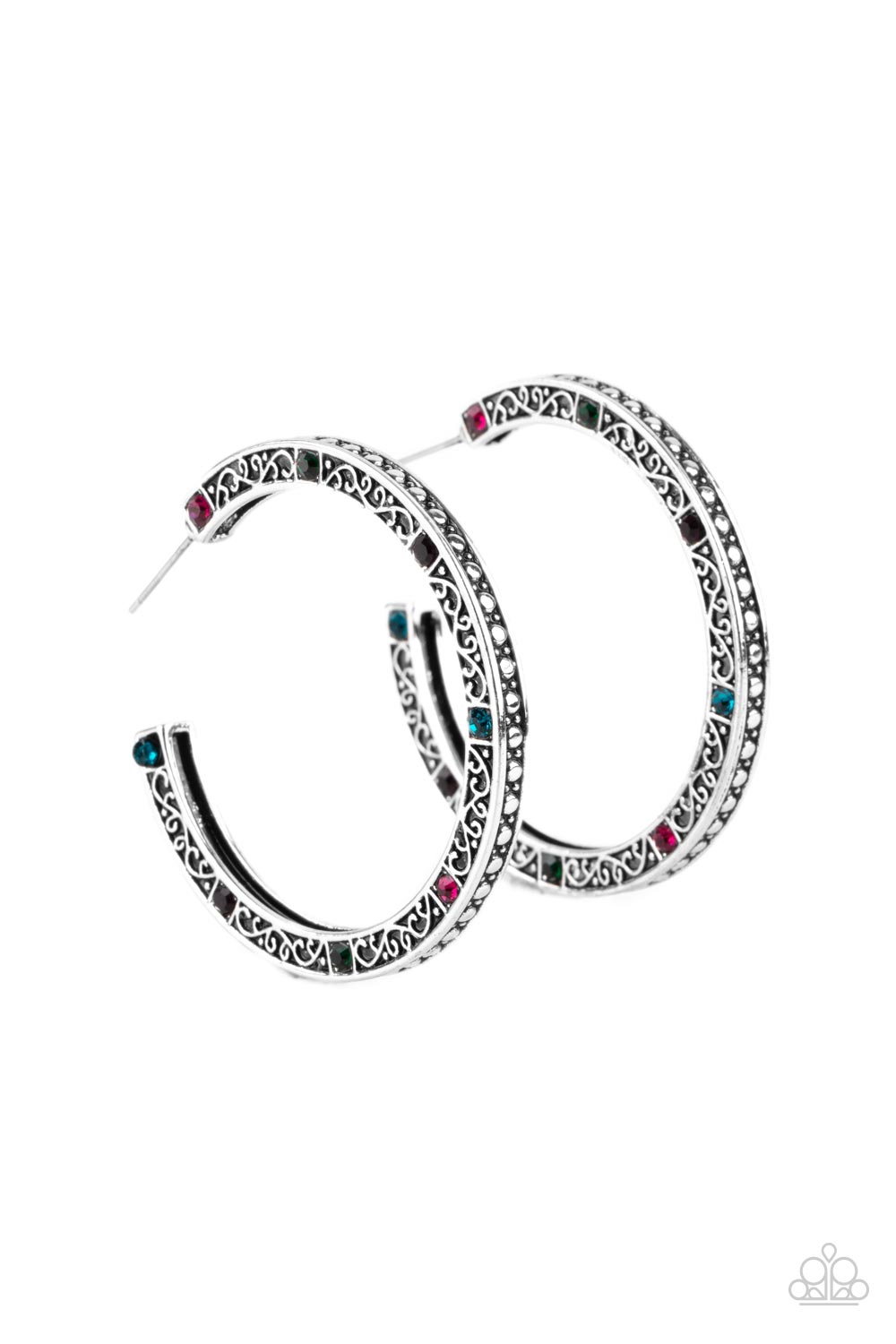 Paparazzi - Richly Royal - Multi Earrings