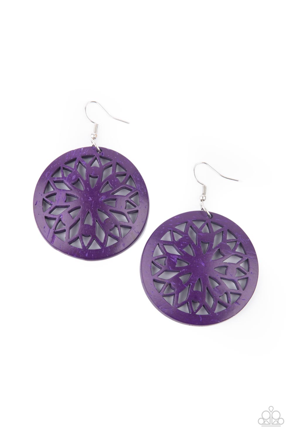 Paparazzi - Ocean Canopy - Purple Earrings