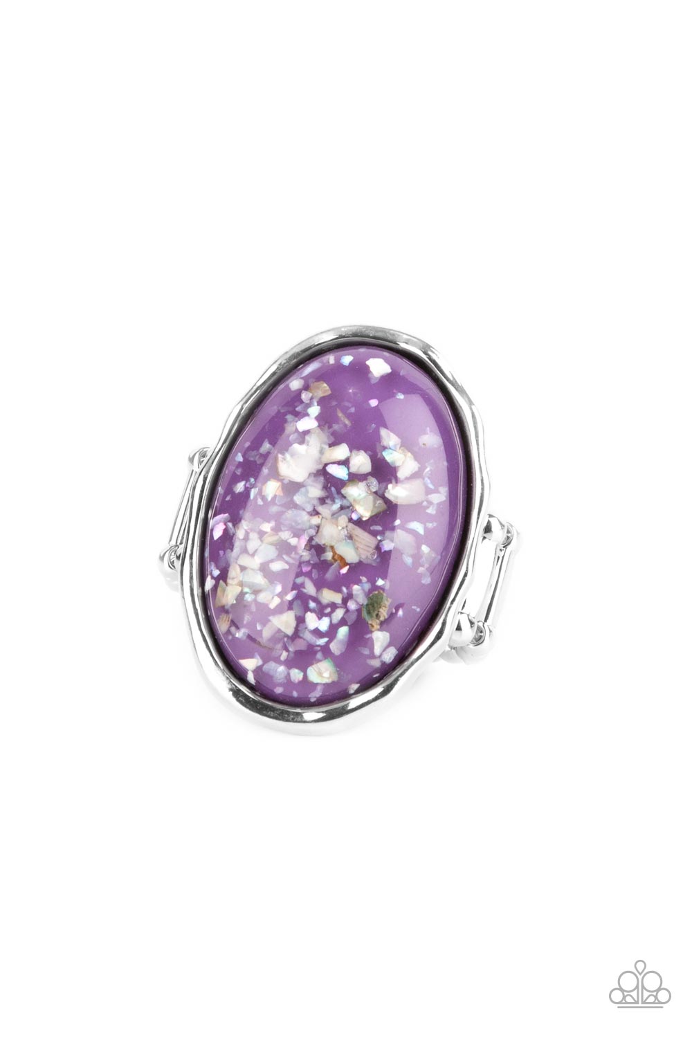 Paparazzi Glittery With Envy - Purple Ring