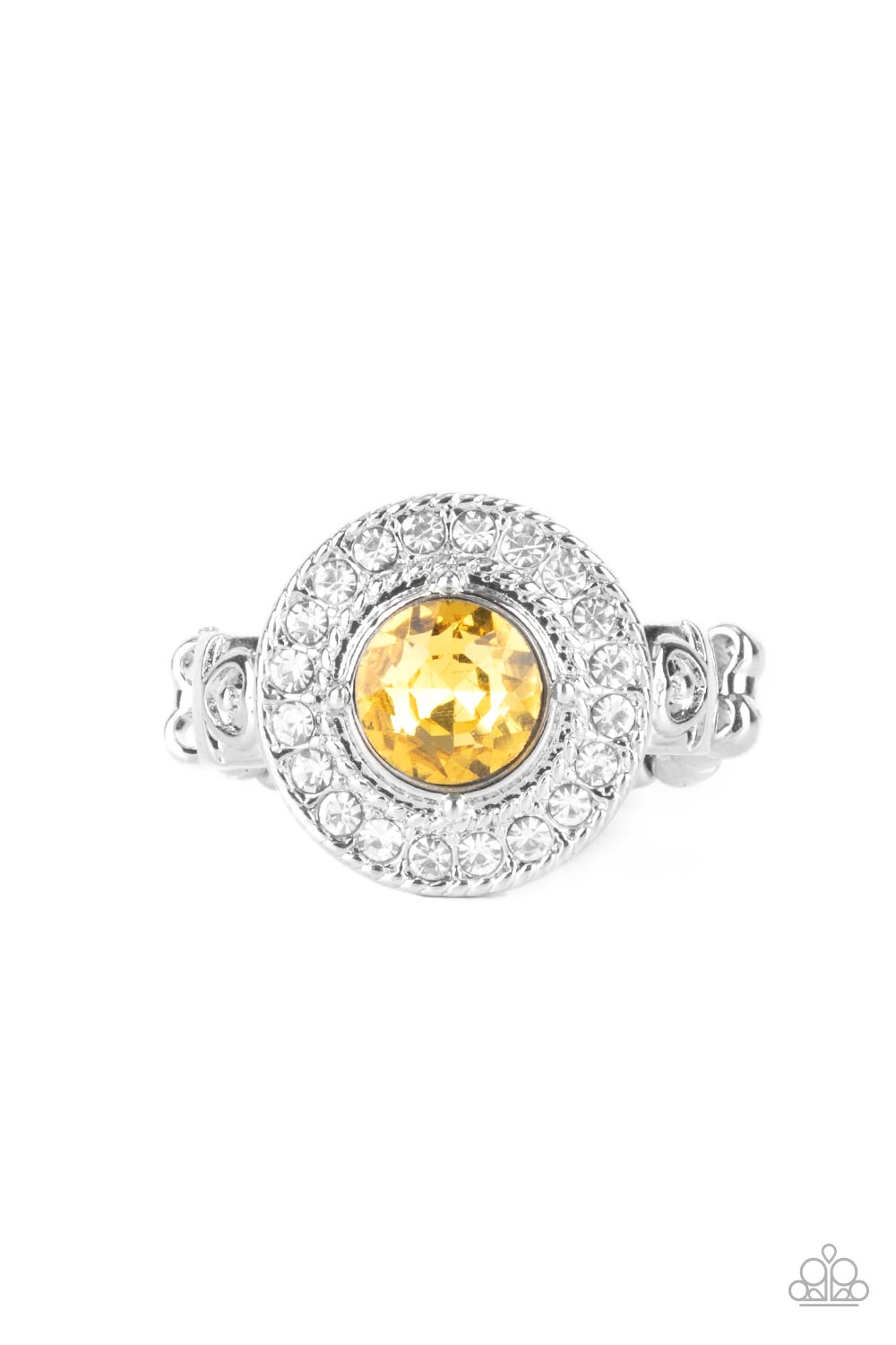Paparazzi - Targeted Timelessness - Yellow Ring