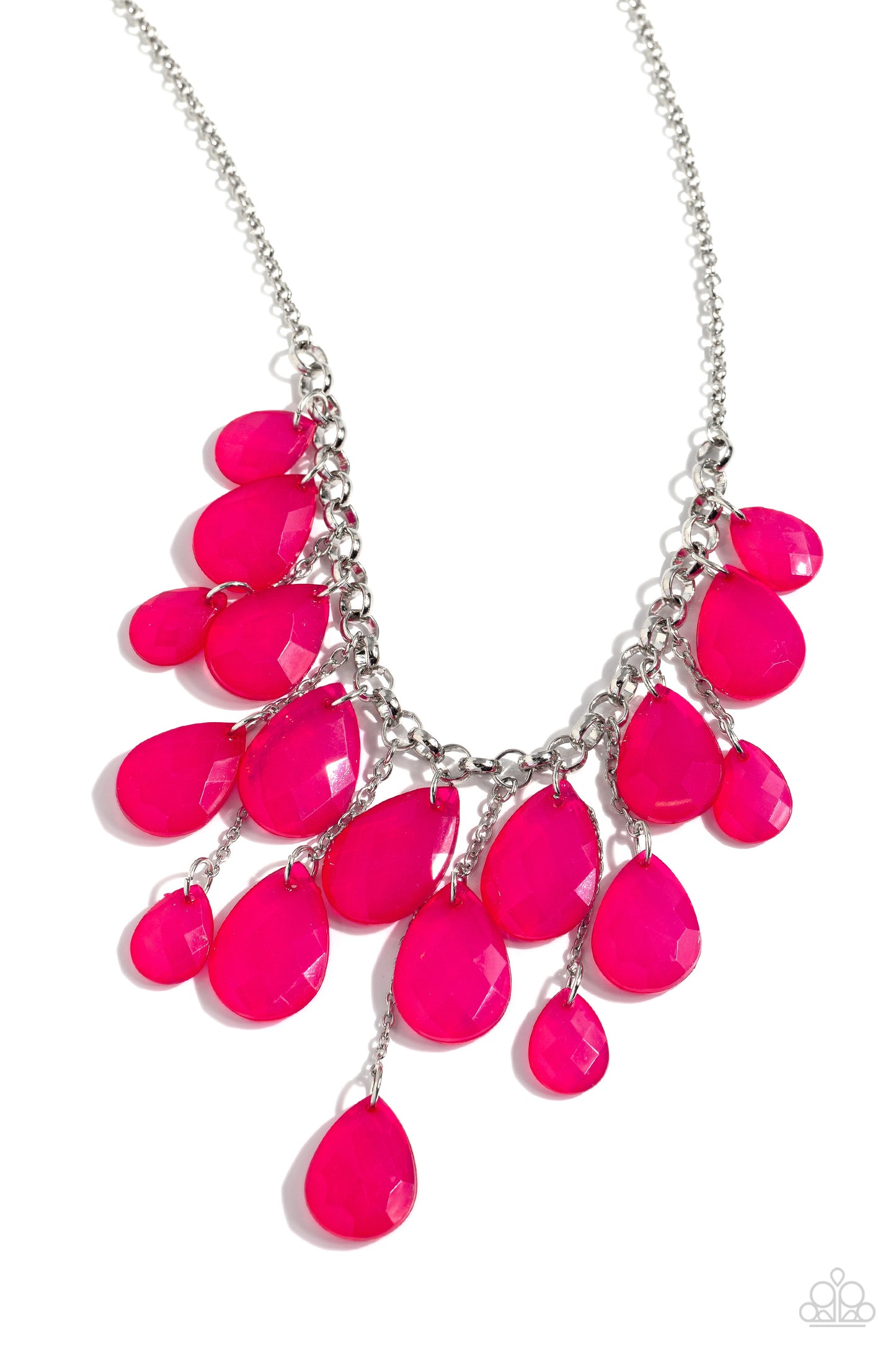 Paparazzi Front Row Flamboyance Pink Necklace