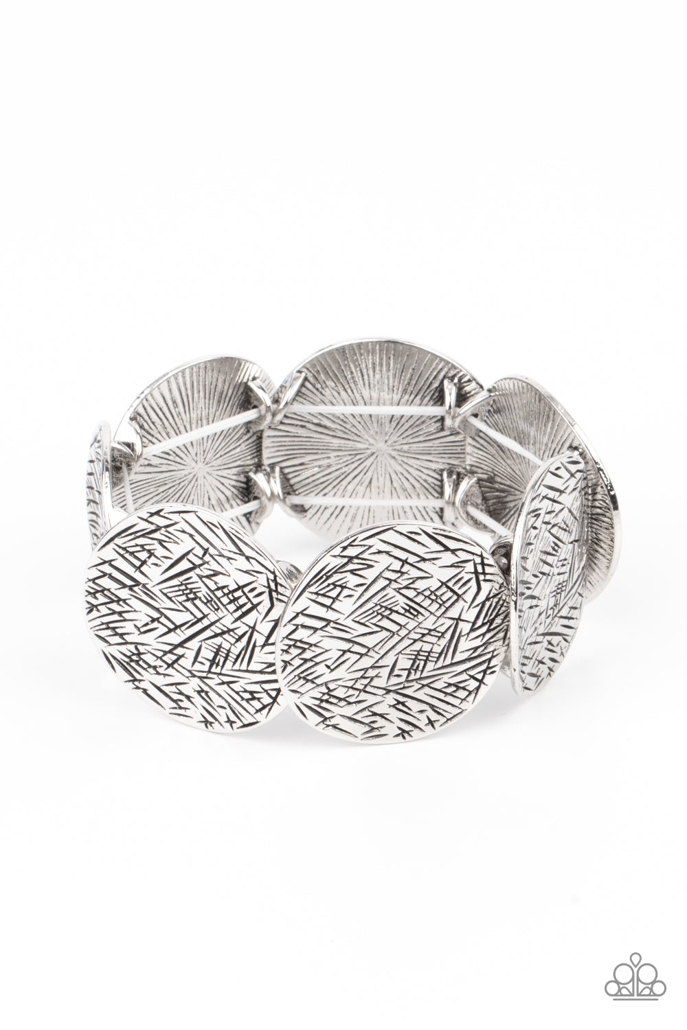 Paparazzi - Extra Etched - Silver