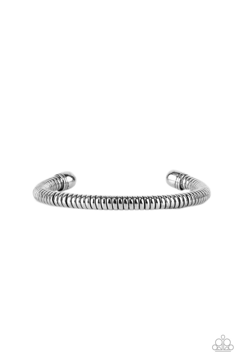 Turbocharged - Silver Paparazzi Men's Bracelet