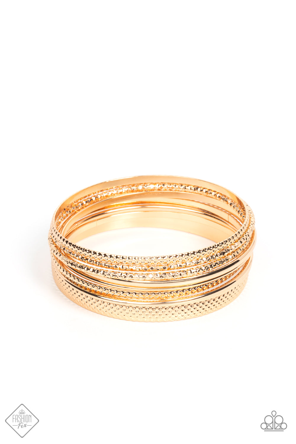 Circlet Circus - Gold Bracelet - Paparazzi