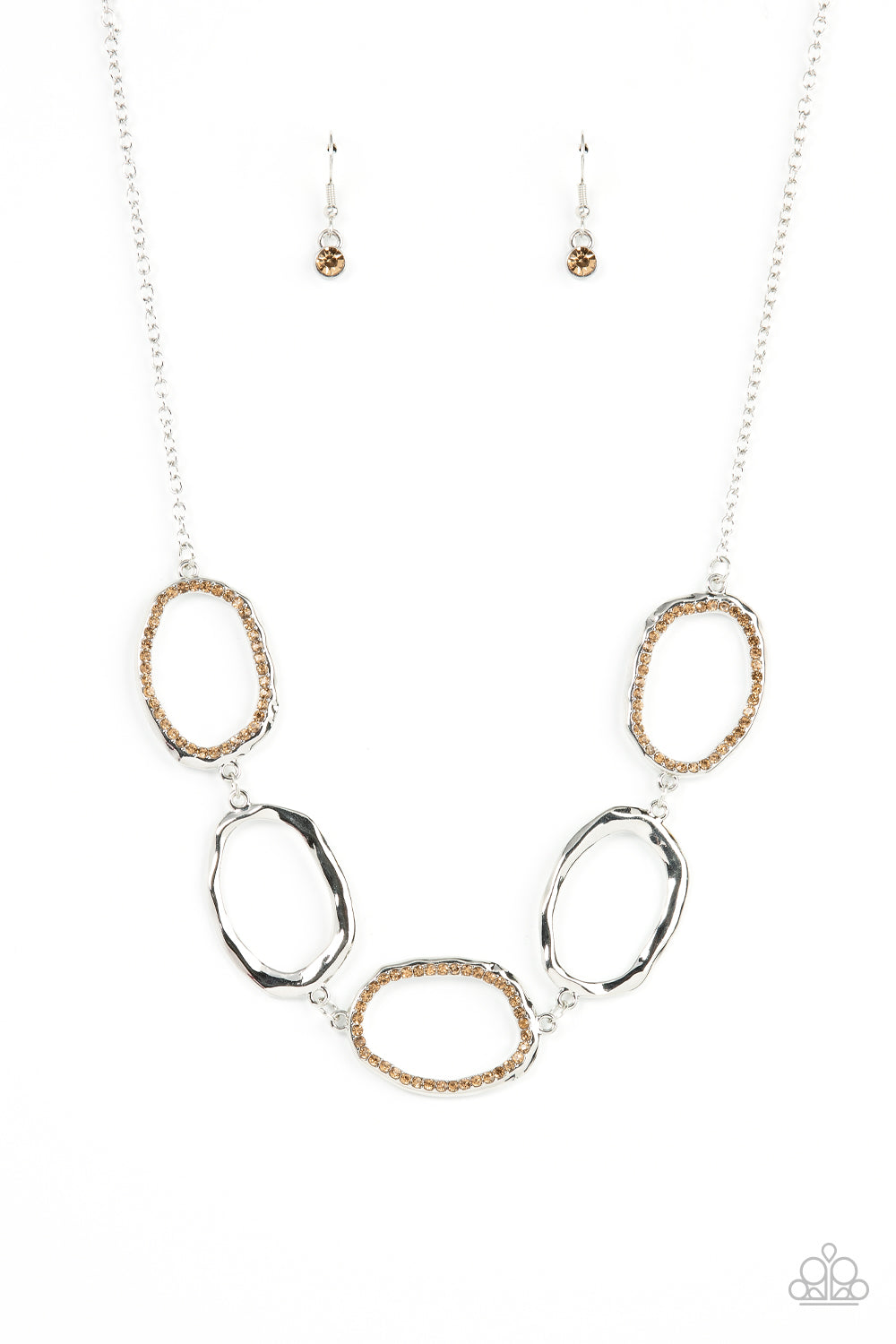 Gritty Go-Getter - Brown Paparazzi Necklace