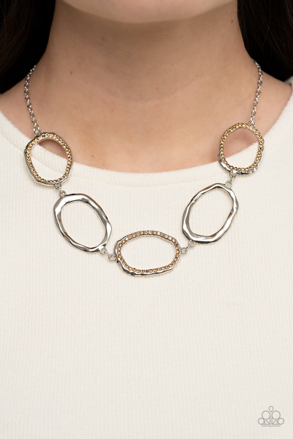 Gritty Go-Getter - Brown Paparazzi Necklace
