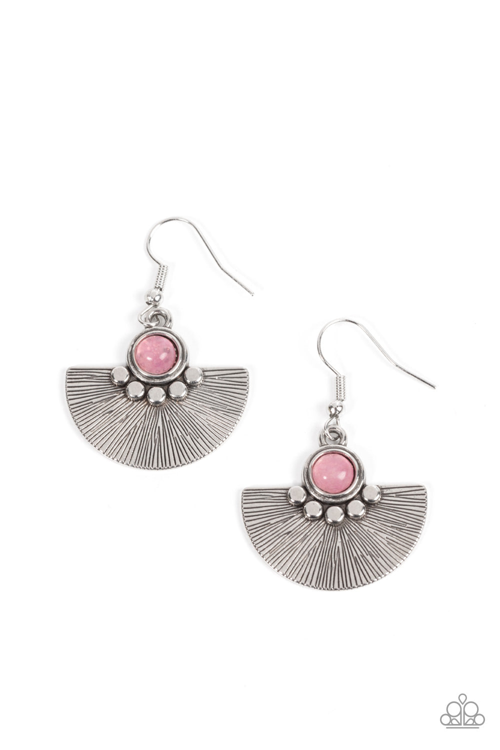 Paparazzi - Manifesting Magic - Pink Earrings