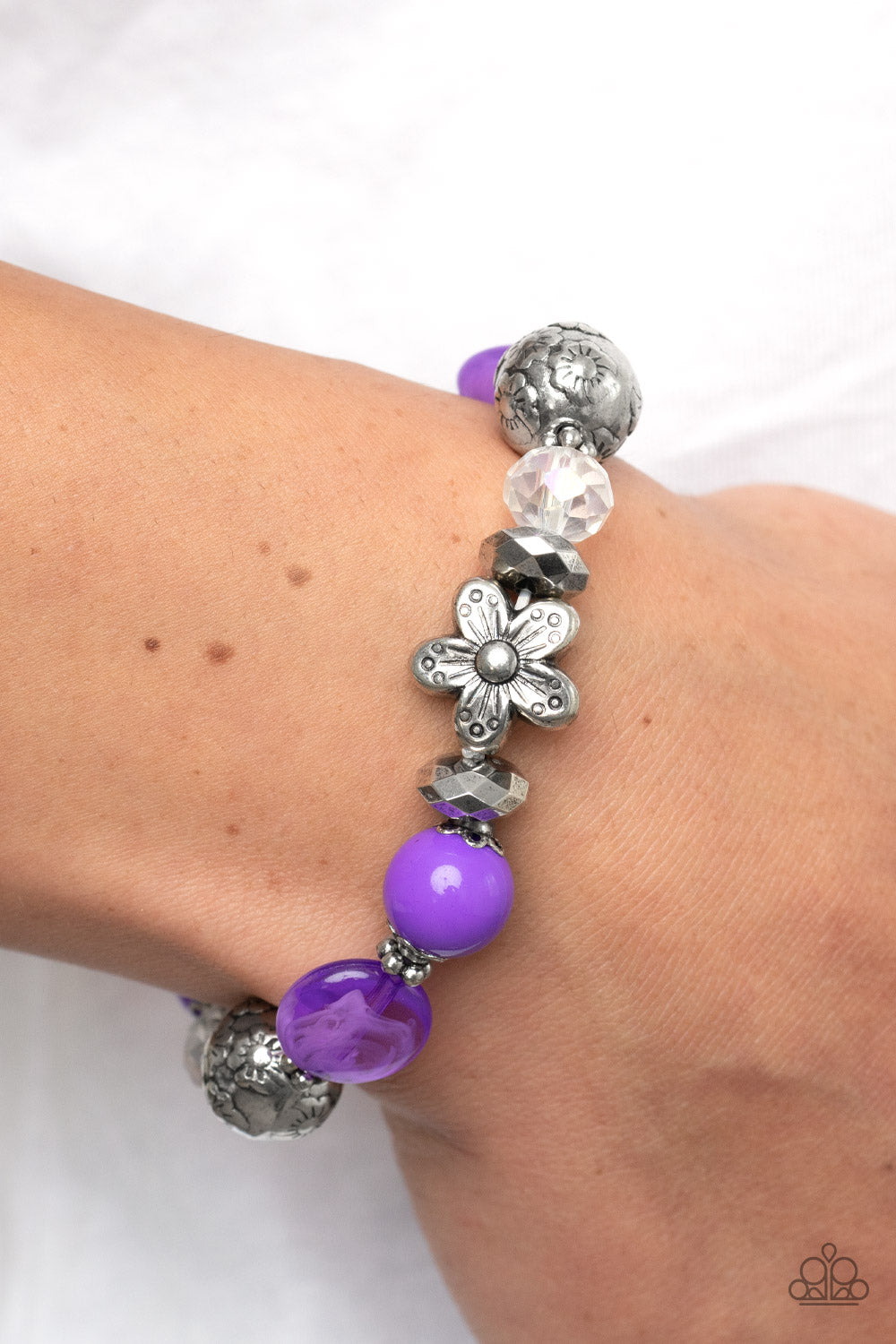 Pretty Persuasion - Purple Paparazzi Bracelet