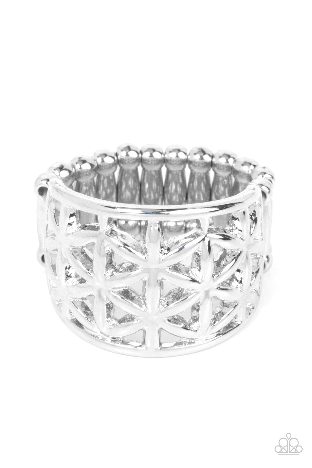 Paparazzi - Gardenia Gazebo - Silver Ring