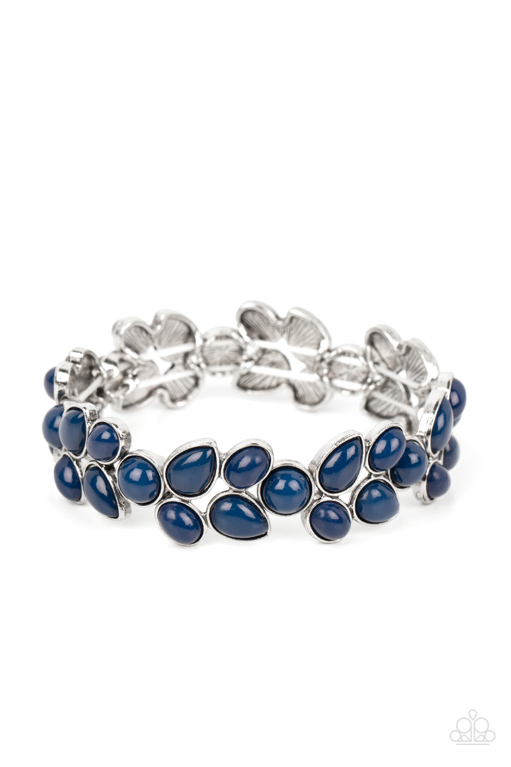 Paparazzi Marina Romance - Blue Bracelet