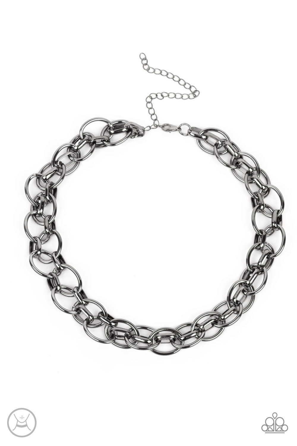 Paparazzi - Tough Crowd - Black Necklace