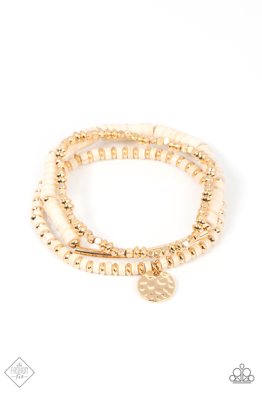 Terraform Trendsetter - Gold Paparazzi Bracelet
