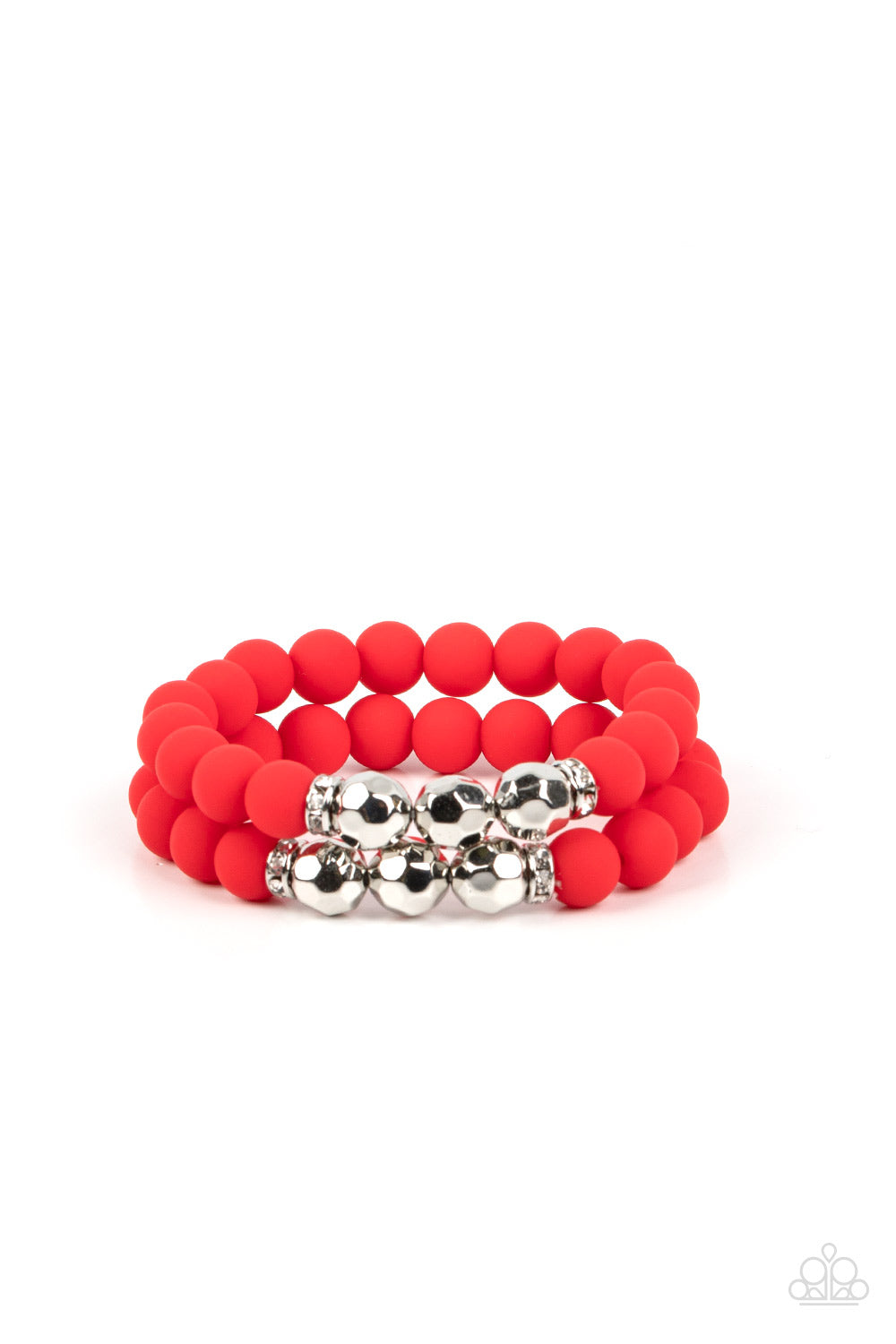 Paparazzi - Dip and Dive - Red Bracelet