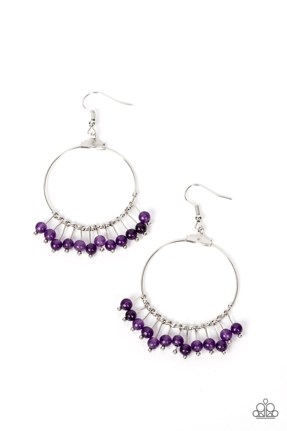 Paparazzi - Free Your Soul - Purple Earrings