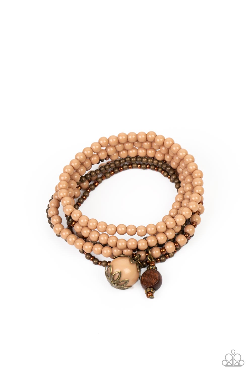 Paparazzi - Epic Escapade - Brown Bracelet