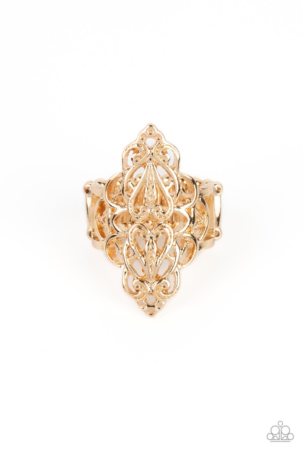 Paparazzi - Curled Crown - Gold