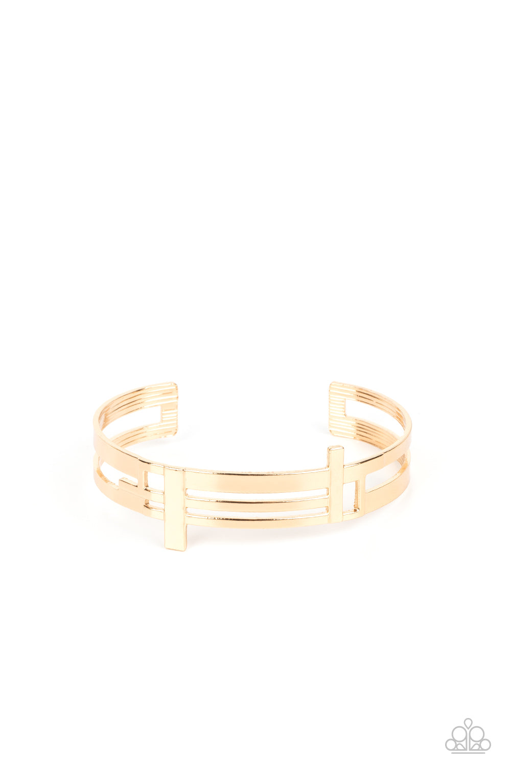 Paparazzi - Barred Lines - Gold