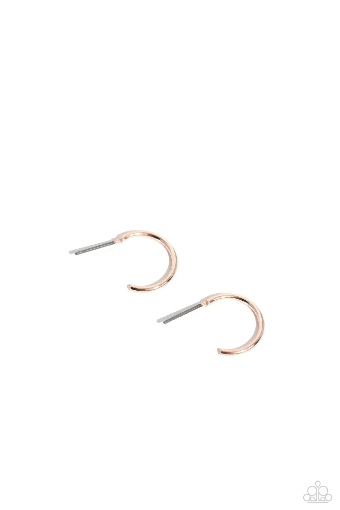 Paparazzi - Ultra Upmarket - Rose Gold Earrings