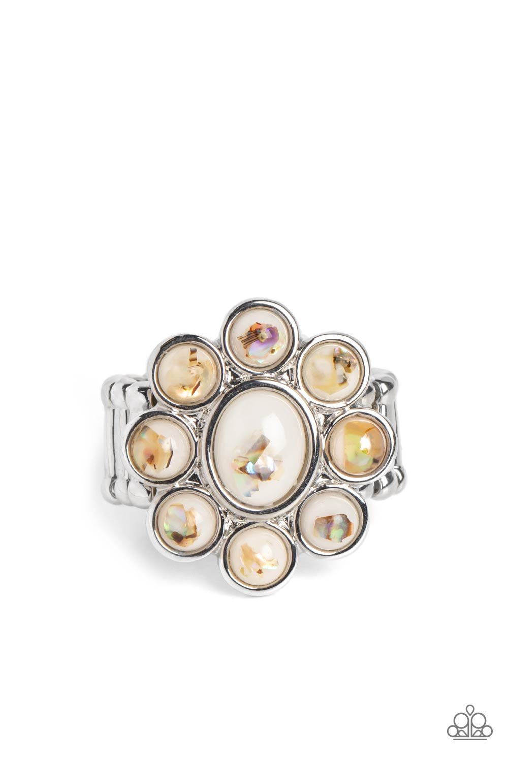 Paparazzi - Time to SHELL-ebrate - White Ring